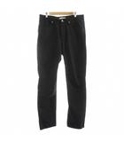 ノンネイティブ nonnative 25AW DWELLER 5P JEANS NR COTTON DRILL PIGMENT DYE デニムパンツ ジーンズ ストレート ボタンフライ 4 黒 ブラック NN-P4707 /KU