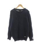 スコッチ&ソーダ SCOTCH & SODA ニット セーター 長袖 クルーネック XL 紺 ネイビー /KU