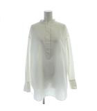 イエナ IENA バンドカラー シャツ ブラウス 長袖 白 ホワイト /AP