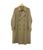 バーバリーズ Burberrys トレンチコート ダブル アウター ロング 裏地ノバチェック カーキ /KH