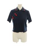 ポロシャツ 半袖 M ネイビー /☆G