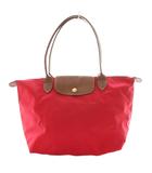 ロンシャン LONGCHAMP ル・プリアージュ Le Pliage ハンドバッグ ナイロン レザー 赤 レッド /SS ■OS