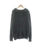 ベアフットドリームス BAREFOOT DREAMS COZYCHIC ジップアップ パーカー ジャケット ボア L グレー /KU