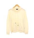 ドルモア DRUMOHR プルオーバーパーカー ニット 長袖 メリノウール 50 白 /KH