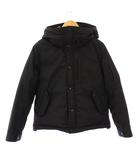 ノースフェイス パープルレーベル THE NORTH FACE PURPLE LABEL Mountain Short Down Parka マウンテンショートダウンパーカージャケット アウター フード ワンカラー M 黒 ブラック ND2068N /BB