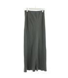トゥデイフル TODAYFUL 25SS Backsatin Pencil Skirt タイトスカート ミモレ ロング 38 グレー 12510801 /AN32