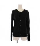 ポロ ラルフローレン POLO RALPH LAUREN カーディガン 長袖 クルーネック ロゴ刺繍 M 黒 /BM