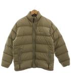 ネージュダウンジャケット ナイロン ジップアップ M カーキ 1101254 /HN