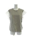 イエナ IENA 25SS シアースリーブプルオーバー カットソー 半袖 グレージュ フリル袖 25070900502010 /AP