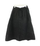 ワイズ Y's × プリマロフト PRIMALOFT × PARLEY ヨウジヤマモト アディダス フレアスカート ミモレ ロング キルティング XS 黒 ブラック HN4311 /AN59