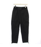 ズッカ zucca 22SS ドライコットンリネンパンツ カーゴパンツ イージー L 黒 ZU21FF154 /TK