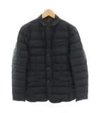 ムーレー MOORER キルティングパデッドジャケット ダウンジャケット アウター 44 紺 ネイビー /YT