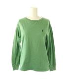 ポロ ラルフローレン POLO RALPH LAUREN Tシャツ カットソー 長袖 M ライトグリーン /DO