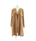 ルージュヴィフ Rouge vif コート 茶 ブラウン ノーカラー /AP