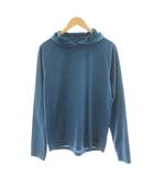 パタゴニア Patagonia Tシャツ カットソー 長袖 フード S 青 ブルー /AN50