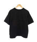 アンスリード UN3D. Tシャツ カットソー 半袖 クルーネック ストレッチ ロゴ プリント 38 黒 ブラック /BB