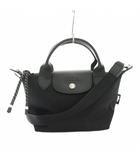 ロンシャン LONGCHAMP ル プリアージュ エナジー XS トップハンドルバッグ ショルダーバッグ 2way ナイロン レザー 黒 ブラック L1500HSR001 /YT