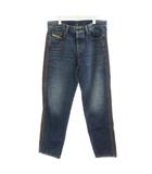 ディーゼル DIESEL D-VIKER-SPG デニムパンツ ジーンズ ジーパン Gパン 切替 ボタンフライ 33 紺 ネイビー /AN36