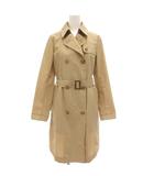 マッキントッシュフィロソフィー MACKINTOSH PHILOSOPHY トレンチコート ダブルブレスト ロング 36 ベージュ /GV