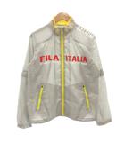 GOLF ジップアップジャケット 2WAY ロゴ刺繍 M グレー 黄 イエロー /GV