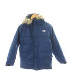 ザノースフェイス THE NORTH FACE ジュニア マクマードパーカー ダウンジャケット ロゴ フード ファー アウター 150 青 ブルー NDJ91403 /AN44