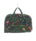 ミナペルホネン mina perhonen AMADANA コラボ ミニバッグ ハンド ポーチ マルチカラー 花柄 /RI ■OS