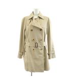 バーバリー ロンドン BURBERRY LONDON トレンチコート ロング丈 裏地ノバチェック アウター 40 ベージュ FR055-625 /AN49