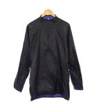 オン ON ZERO JACKET ゼロジャケット ランニングウェア ウィンドブレーカー ナイロン プルオーバー スタンドカラー ハーフジップ ワンカラー XXL 黒 ブラック 174.00758 /BB