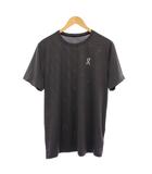 オン ON CORE-T コアTシャツ ランニングウェア 半袖 クルーネック ストレッチ ロゴ プリント L グレー 1ME10430345 /BB