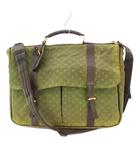 ルイヴィトン LOUIS VUITTON モノグラムミニ ドゥニーズ キャンバス 2WAY ハンドバッグ ショルダーバッグ ロゴ カーキ 緑 グリーン M42312 /BB ■OH