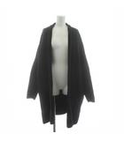 ミューズ ドゥーズィエム クラス MUSE de Deuxieme Classe 21AW Twins cotton ショートガウン ニット カーディガン コーディガン トッパー 黒 ブラック 21020500407030 /KU