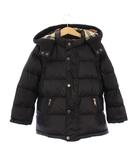 バーバリー ロンドン BURBERRY LONDON ダウンジャケット ダウンベスト 2WAY アウター フーディ 110A 黒 C4C15-246-09 /KH