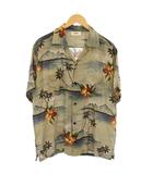 セリーヌ CELINE 23SS ボルケーノハワイアン パームツリー シャツ 半袖 マルチカラー /TK