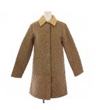 マッキントッシュ MACKINTOSH ステンカラーコート キルティングコート ロング 中綿 ウール 34 ベージュ /BM