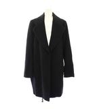 ルシェルブルー LE CIEL BLEU チェスターコート アウター 40 黒 /TK