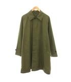 ステンカラーコート スプリングコート アウター 薄手 ASIA M カーキ /YT