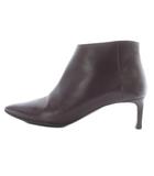 マルニ MARNI ショートブーツ レザー ピンヒール 36 エンジ /SR