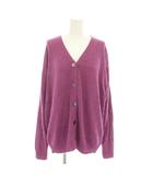 イエナ IENA 24SS テープヤーン2WAYカシュクールカーディガン Vネック 長袖 麻 リネン混 ピンク 24080900704010 /YT