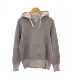 ループウィラー LOOPWHEELER プルオーバーパーカー スウェット 裏起毛 長袖 M グレー /KH