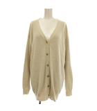 イエナ IENA ロング カーディガン ニット 長袖 F アイボリー /☆G