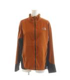 ザノースフェイス THE NORTH FACE ジップアップジャケット フリース M 茶 ブラウン 黒 ブラック /RR