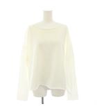 イエナ IENA 24SS レヴィータ LEVITAコットンショートプルオーバー カットソー ニット ボートネック 長袖 薄手 白 ホワイト 24080900321010 /YT