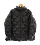 オードリーアンドジョンワッド Audrey and john wad ダウンジャケット スタンドカラー F 黒 ブラック /☆G