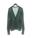ラコステ LACOSTE カーディガン ウール 3 緑 グリーン Vネック 長袖 ロゴ刺繍 /AP