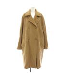 マックスマーラ MAX MARA チェスターコート ダブルブレストンコート アウター ウール カシミヤ混 40 茶 ブラウン /YT