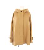 マッキントッシュ ロンドン MACKINTOSH LONDON ROSLEY ロズリー ファインウールメルトンフーデットショートコート アウター 38 ベージュ G5B21433 /KH