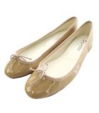 レペット Repetto サンドリオン バレエシューズ エナメル 37.5 ベージュ /SS ■OS