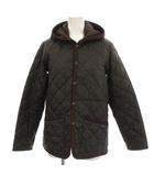 ラベンハム LAVENHAM キルティングジャケット フード コート 中綿 ジャケット 36 茶 ブラウン /☆G