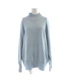 アーバンリサーチ ドアーズ URBAN RESEARCH DOORS 23AW ウールアセテートタートルネックニット セーター 1 青 ブルー ハイネック 長袖 /AP