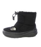 ザノースフェイス THE NORTH FACE NUPTSE WOOL2 SHORT ヌプシウール2ショートブーツ スノーブーツ 厚底 ワンカラー ロゴ プリント US5 23cm 黒 ブラック NF51592 /BB